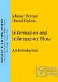 Information and Information Flow: An Introduction