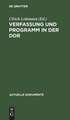 Verfassung und Programm in der DDR