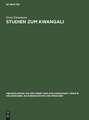 Studien zum Kwangali: Grammatik, Texte, Glossar