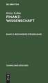 Besondere Steuerlehre: aus: Finanzwissenschaft, 3