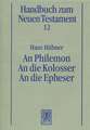 An Philemon. an Die Kolosser. an Die Epheser: Untersuchungen Zu Den Volkerspruchen in Jeremia 46-49