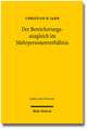 Der Bereicherungsausgleich Im Mehrpersonenverhaltnis: Dargestellt Anhand Der Ruckabwicklung Von Werk- Und Dienstleistungen