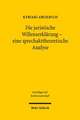 Die Juristische Willenserklarung - Eine Sprechakttheoretische Analyse: Erfullung - Aufrechnung - Insolvenz