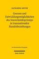 Grenzen und Entwicklungsmöglichkeiten des Souveränitätsprinzips in transnationalen Handelsbeziehungen