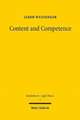 Content and Competence