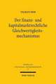 Der finanz- und kapitalmarktrechtliche Gleichwertigkeitsmechanismus