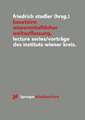 Bausteine wissenschaftlicher Weltauffassung: Lecture Series/Vorträge des Instituts Wiener Kreis 1992-1995