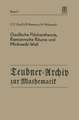 Gaußsche Flächentheorie, Riemannsche Räume und Minkowski-Welt