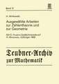 Ausgewählte Arbeiten zur Zahlentheorie und zur Geometrie: Mit D. Hilberts Gedächtnisrede auf H. Minkowski, Göttingen 1909