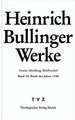 Heinrich Bullinger. Werke: Briefe Des Jahres 1540