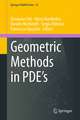 Geometric Methods in PDE’s