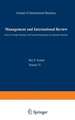 Management and International Review: Euro-Asian Management and Business II — Issues in Foreign Subsidiary and National Management