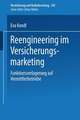 Reengineering im Versicherungsmarketing: Funktionsverlagerung auf Vermittlerbetriebe