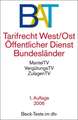 BAT - Tarifrecht West / Ost Öffentlicher Dienst Bundesländer