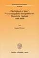 "The highest of time": Verfassungskrise und politische Theorie in England 1640-1660