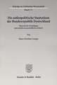 Die außenpolitische Staatsräson der Bundesrepublik Deutschland