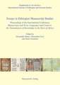 Essays in Ethiopian Manuscript Studies