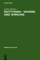 Edititonen - Wandel und Wirkung