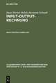 Input-Output-Rechnung: Input-Output-Tabellen: Einführung