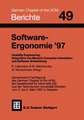 Software-Ergonomie ’97: Usability Engineering: Integration von Mensch-Computer-Interaktion und Software-Entwicklung