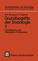 Grundbegriffe der Soziologie: Grundlegung und Elementare Phänomene