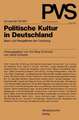 Politische Kultur in Deutschland: Bilanz und Perspektiven der Forschung