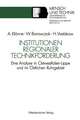 Institutionen regionaler Technikförderung: Eine Analyse in Ostwestfalen-Lippe und im Östlichen Ruhrgebiet