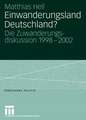 Einwanderungsland Deutschland?: Die Zuwanderungsdiskussion 1998–2002