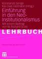 Einführung in den Neo-Institutionalismus: Mit einem Beitrag von W. Richard Scott