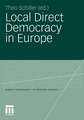 Local Direct Democracy in Europe