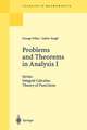 Problems and Theorems in Analysis I: Series. Integral Calculus. Theory of Functions