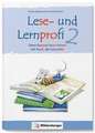 Lese- und Lernprofi 2 - Schülerarbeitsheft - silbierte Ausgabe