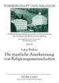 Die Staatliche Anerkennung Von Religionsgemeinschaften