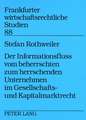 Der Informationsfluss Vom Beherrschten Zum Herrschenden Unternehmen Im Gesellschafts- Und Kapitalmarktrecht: The Great Shakespearean Tragedian on the Bicentennial Anniversary of His Birth