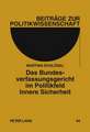 Das Bundesverfassungsgericht Im Politikfeld Innere Sicherheit