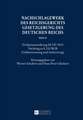 Nachschlagewerk des Reichsgerichts - Gesetzgebung des Deutschen Reichs