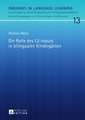 Die Rolle Des L2-Inputs in Bilingualen Kindergaerten: Investigating DP Development in an Immersion Setting