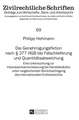 Die Genehmigungsfiktion nach § 377 HGB bei Falschlieferung und Quantitätsabweichung