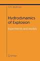 Hydrodynamics of Explosion: Experiments and Models