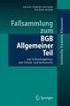 Fallsammlung zum BGB Allgemeiner Teil: mit Verbindungslinien zum Schuld- und Sachenrecht