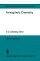 Atmospheric Chemistry: Report of the Dahlem Workshop on Atmospheric Chemistry, Berlin 1982, May 2 – 7