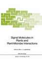 Signal Molecules in Plants and Plant-Microbe Interactions