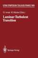 Laminar-Turbulent Transition: IUTAM Symposium Toulouse/France September 11–15, 1989