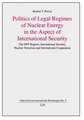 Politics of Legal Regimes of Nuclear Energy in the Aspect of International Security