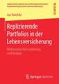 Replizierende Portfolios in der Lebensversicherung: Mathematische Fundierung und Analyse