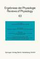 Ergebnisse der Physiologie / Reviews of Physiology: Biologischen Chemie und Experimentellen Pharmakologie / Biochemistry and Experimental Pharmacology