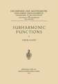 Subharmonic Functions