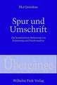 Spur und Umschrift