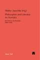 Philosophie Und Literatur Im Vormarz: Uber Die Grunde Der Entmutigung Auf Philosophischem Gebiet