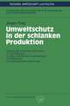 Umweltschutz in der schlanken Produktion: Analyse der schlanken Produktion in ihrer Relevanz für den betrieblichen Umweltschutz und Ableitung von Gestaltungsempfehlungen